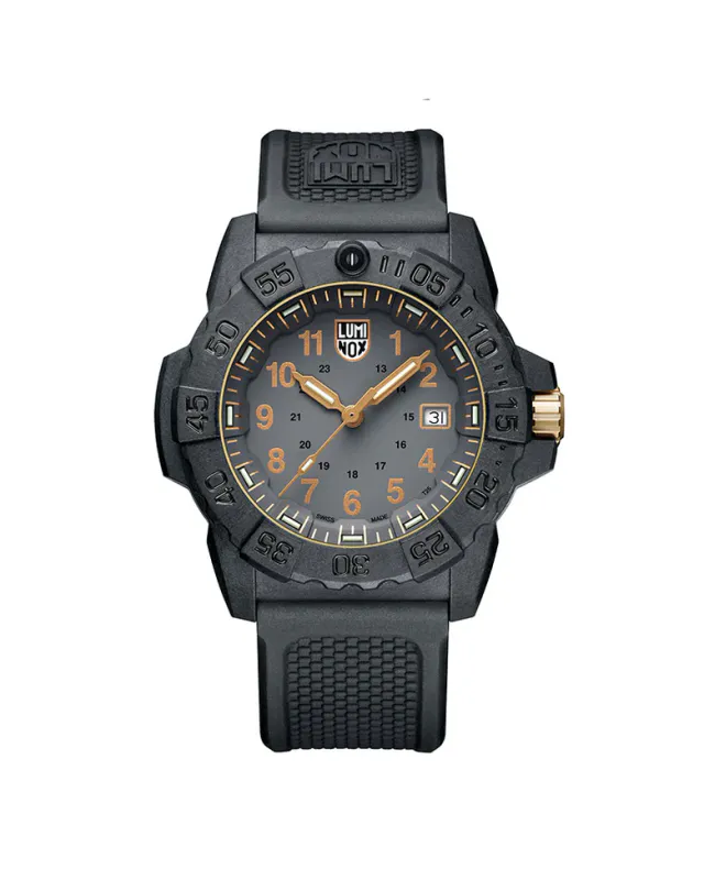 Luminox Navy Seal Grå / Sort / Gull 45mm