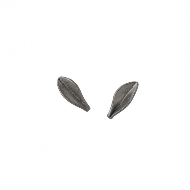Hovedbilde GRASS MINI EARRING oksidert