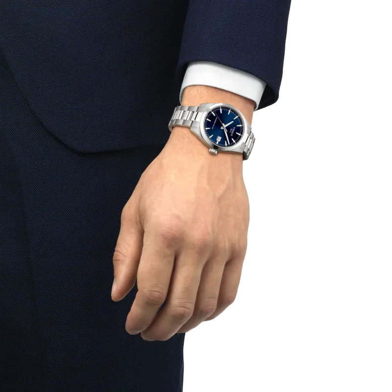 Tissot Gentleman, blå Ø38 mm, Aut, Powermatic 80