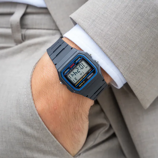 Hovedbilde Casio Timeless 33mm 3ATM F-91W-1YEG