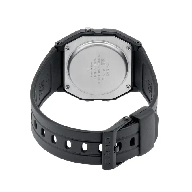 Hovedbilde Casio Timeless 33mm 3ATM F-91W-1YEG