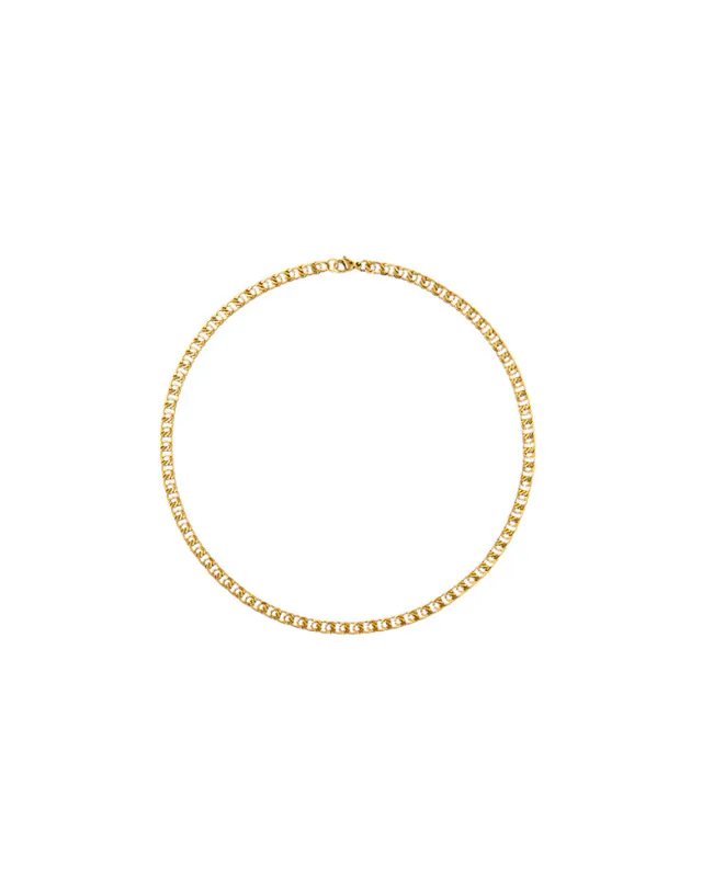 Mockberg Infinity Gold Necklace