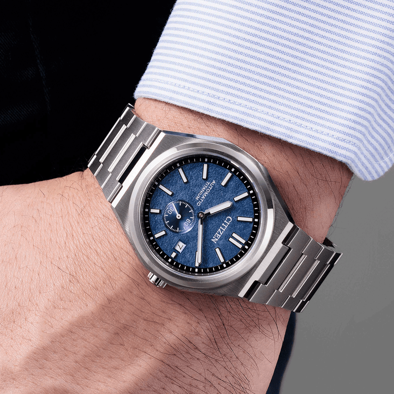 Citizen Supertitan Automatikk Titan / Blå 40,5mm