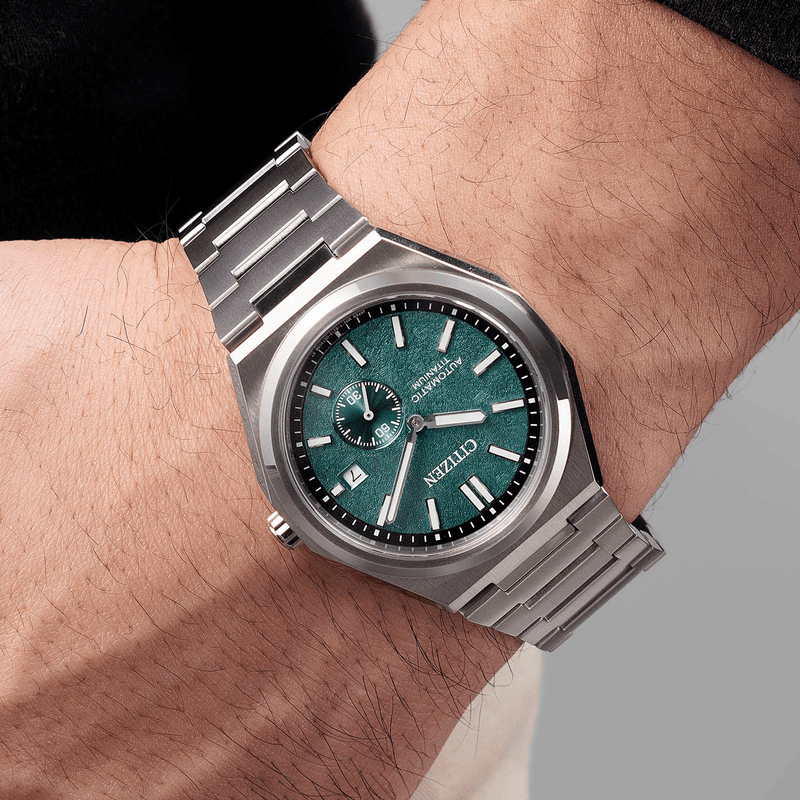 Citizen Supertitan Automatikk Titan / Grønn 40,5mm