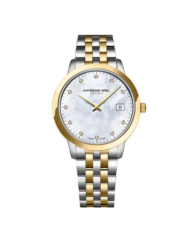 Raymond Weil Toccata Ladies Diamond Two-tone / Perlemor 34mm