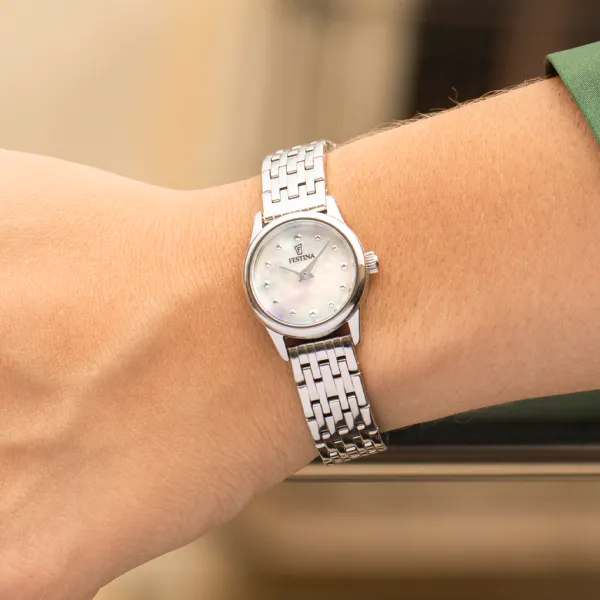 Hovedbilde Festina, perlemorskive - 5 ATM, Ø23mm 