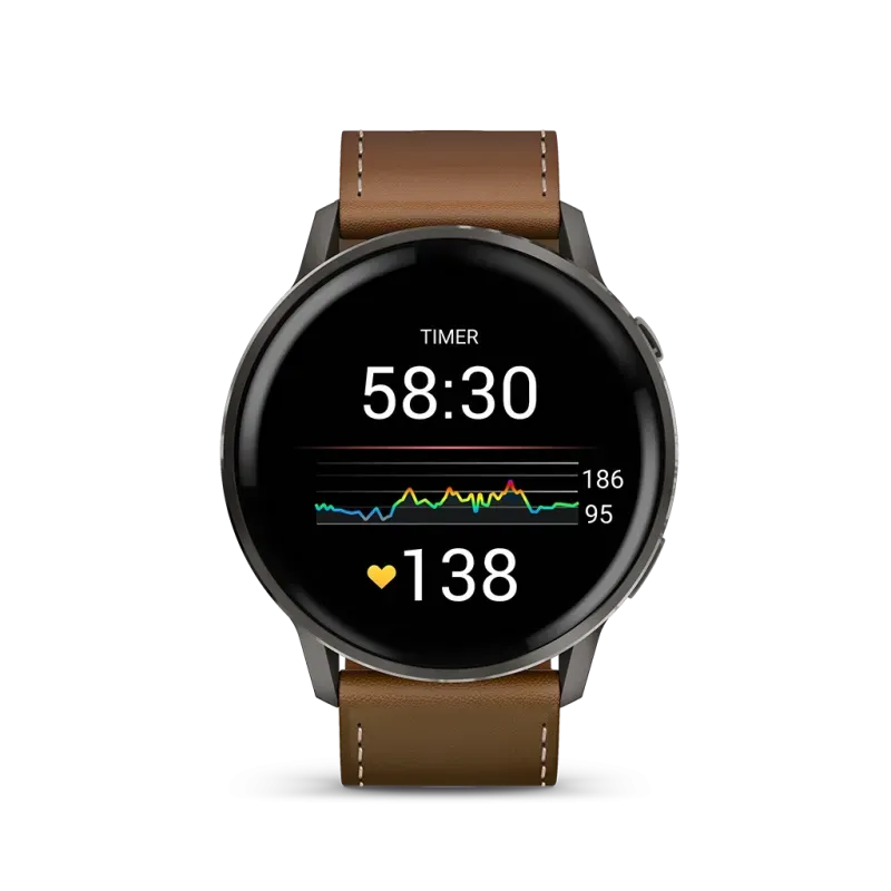 Garmin Venu 4 - Ø45mm 50m' med ekstra rem