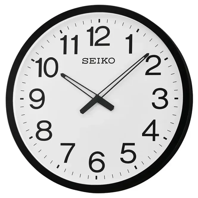 Hovedbilde Seiko veggur Ø51X5CM QXA563K, inkl.batteri