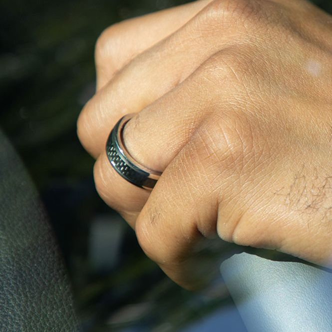 Hovedbilde Rochet herrering- sort karbon