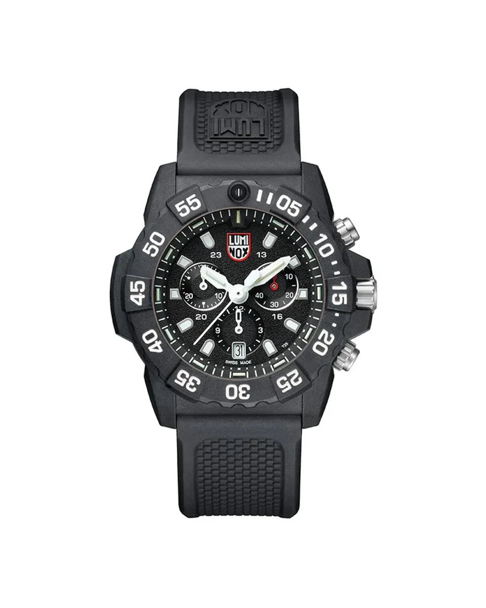 Luminox Navy Seal Chrono Sort / Sort / Hvit 45mm