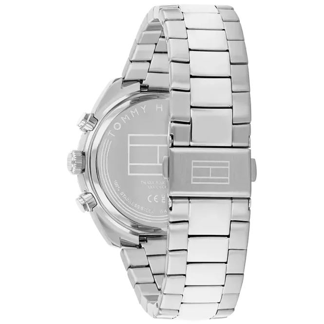 Hovedbilde Tommy Hilfiger Ø40mm 5ATM sølv/blå