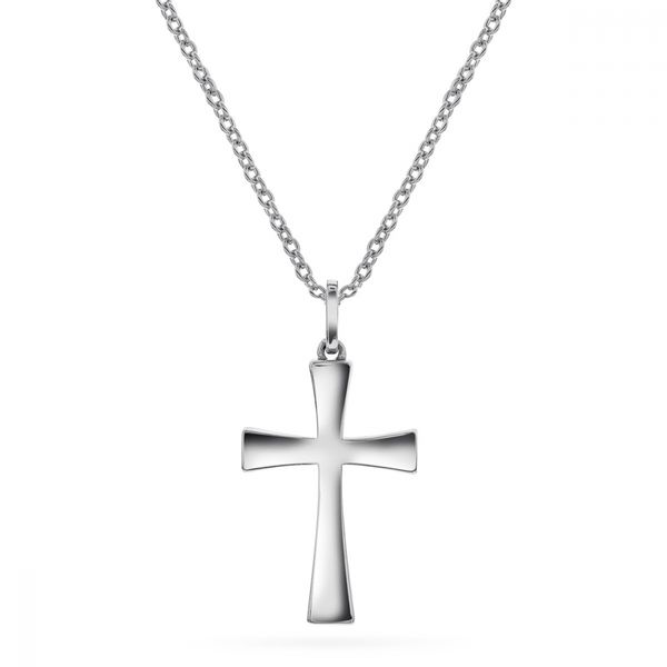Hovedbilde Smykke i sølv- kors- inkl. kjede 