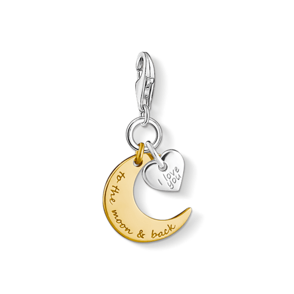 Hovedbilde THOMAS SABO charm- I LOVE YOU TO THE MOON