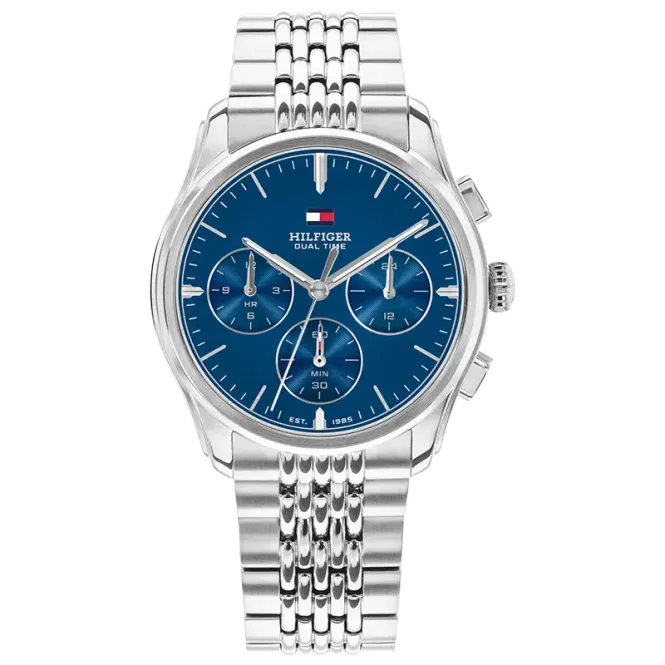Hovedbilde Tommy Hilfiger Ø38mm 5ATM Sølv/Blå