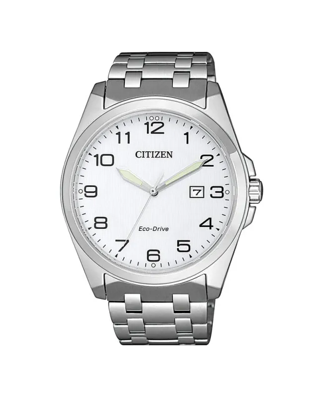 Citizen Ø41mm 100m' Eco-Drive, herre, stål/hvit