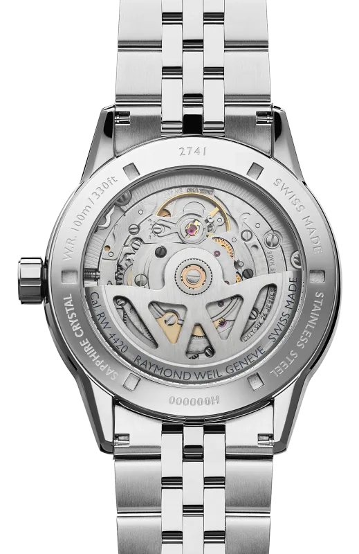Raymond Weil Freelancer 40 mm, blue dial 