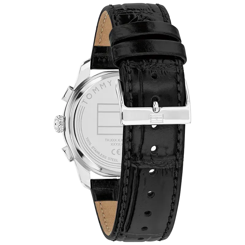 Tommy Hilfiger Ø38mm 5ATM sort/hvit