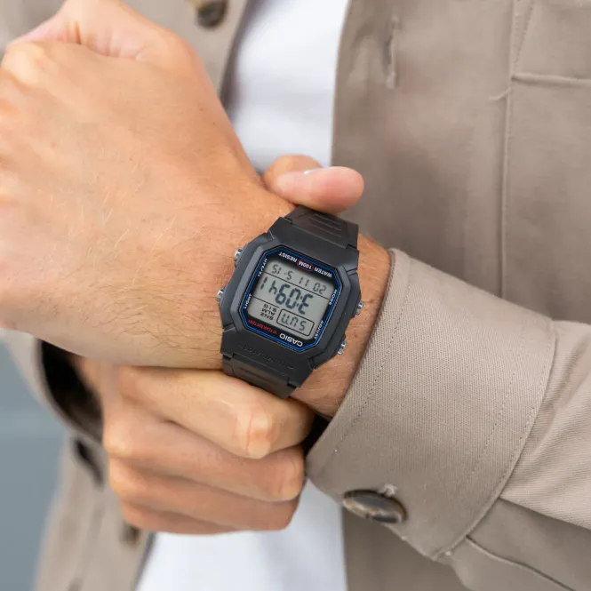 Hovedbilde Casio Timeless 37mm 3ATM W-800H-1AVES