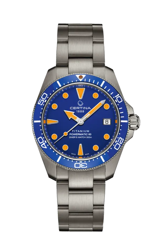 Certina DS Action Diver 38mm Titanium Automatic