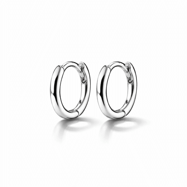 Hovedbilde PILGRIM EANNA øredobber, sølvbelagt- Ø10mm