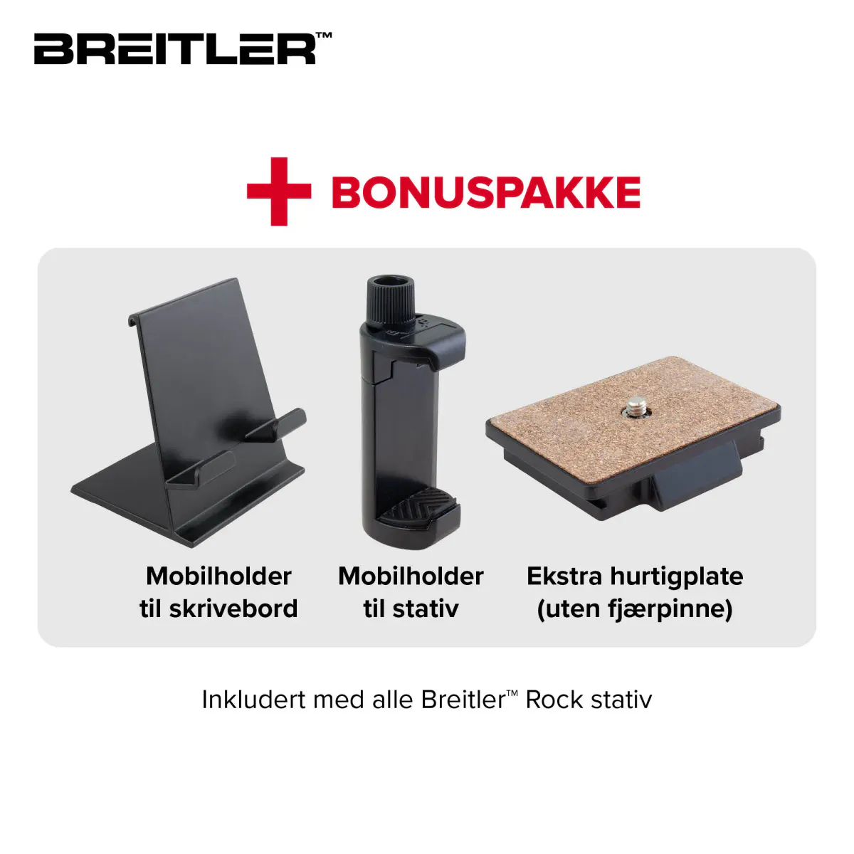 BREITLER ROCK 163 STATIV ALUMINIUM TRIPOD