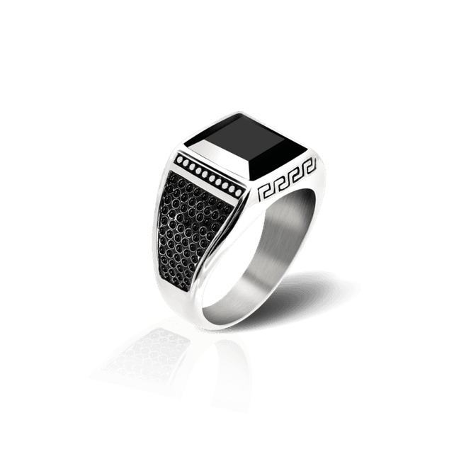 Hovedbilde Rochet herrering med sort onyx