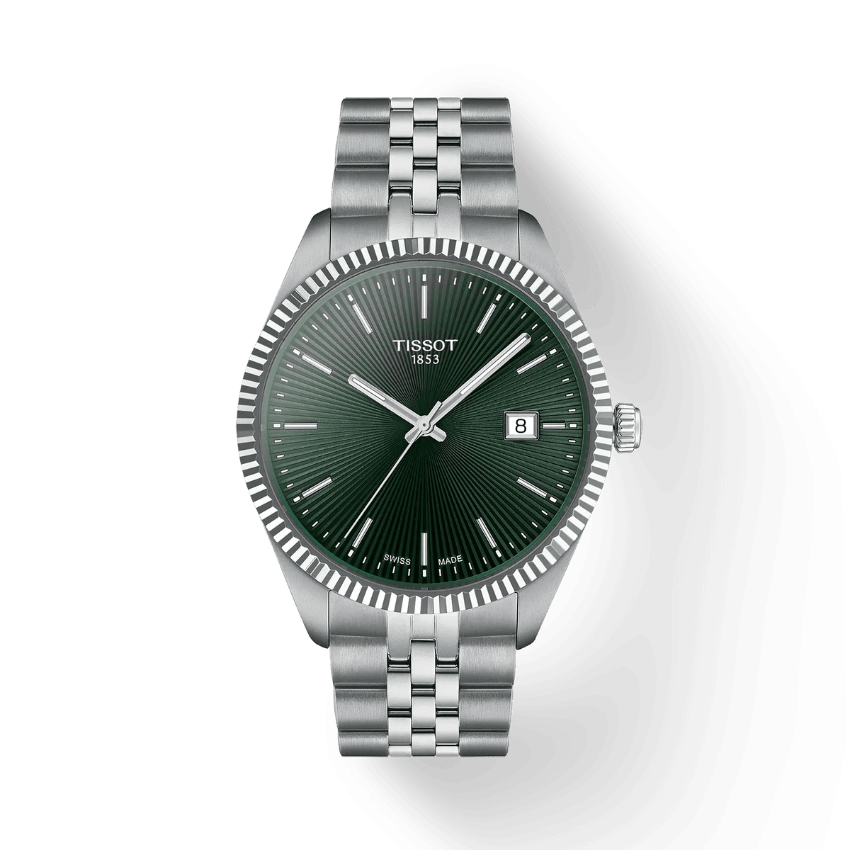 Tissot Ballade 40mm, grønn, 100m