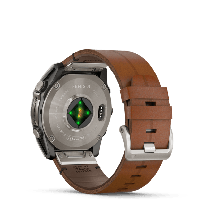 Garmin fēnix® 8, AMOLED, Ø51 mm + ekstra rem