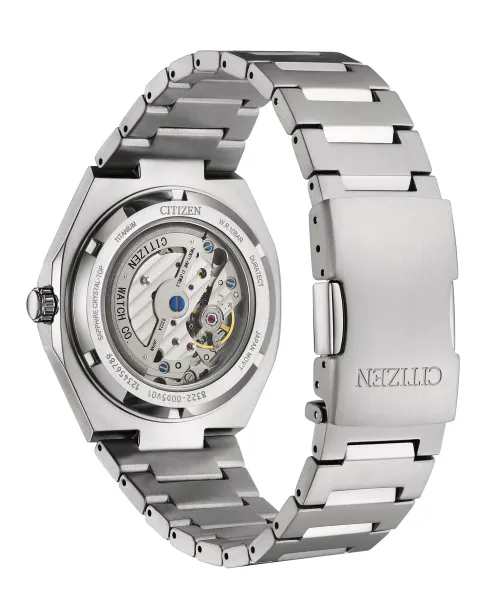 Hovedbilde Citizen Titan Automatikk Sølv / Grønn 40,5mm