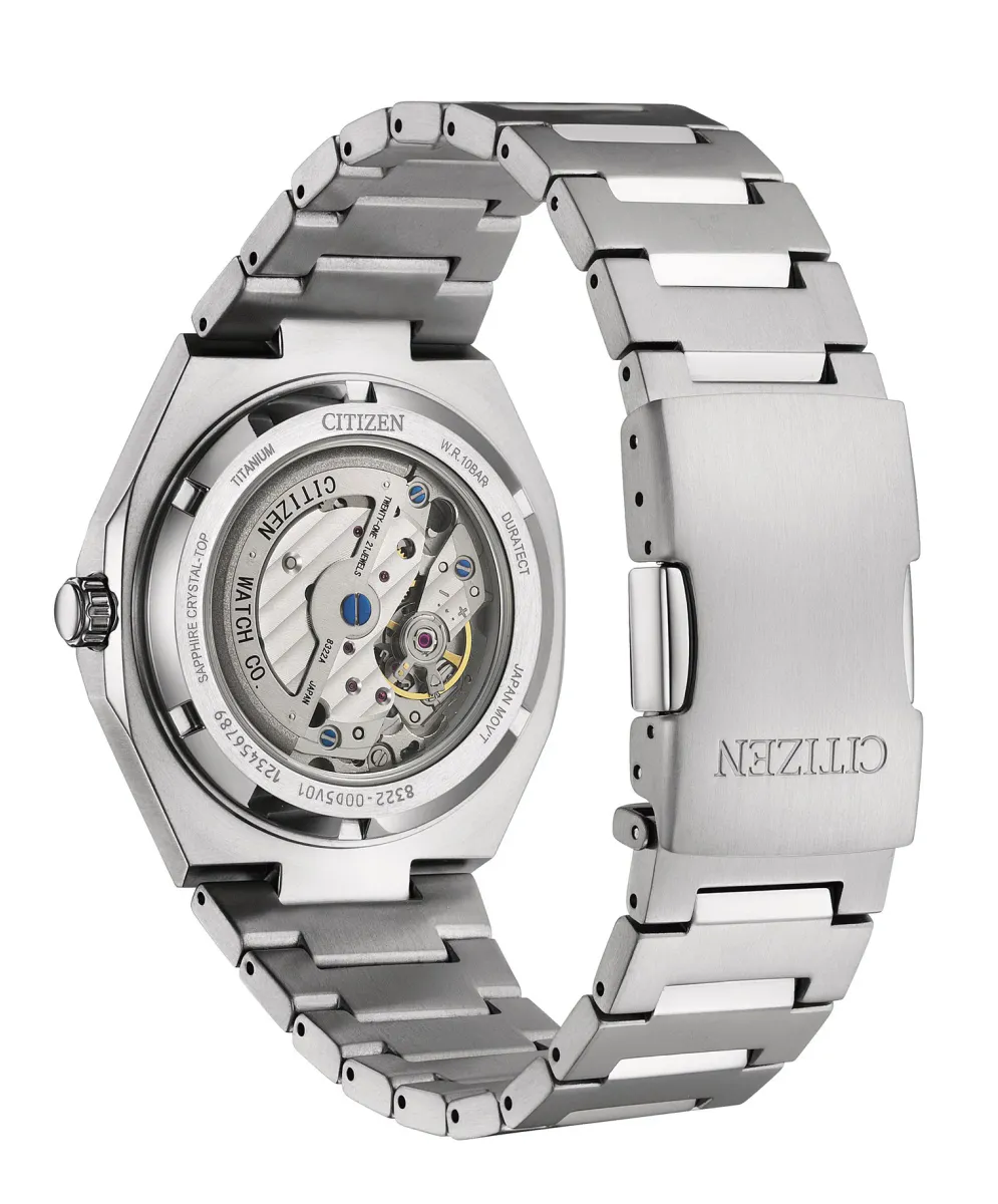 Citizen Titan Automatikk Sølv / Grønn 40,5mm