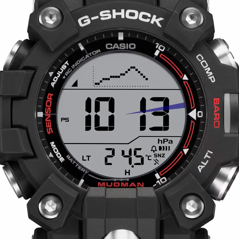 Casio G-Shock Master of G-Land Mudman 56,7mm x 52,7mm 