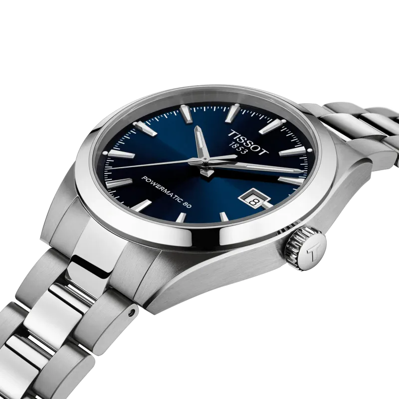 Tissot Gentleman, blå Ø38 mm, Aut, Powermatic 80