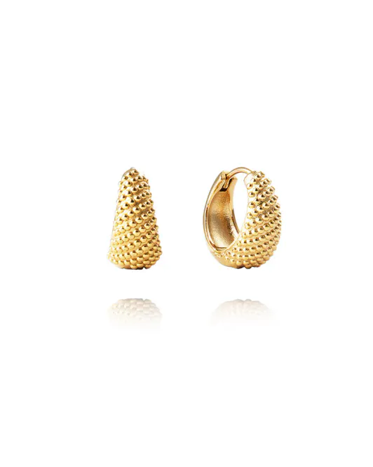 Hovedbilde Mockberg Ørepynt - Honey Hoops Gold (Medium)  ...