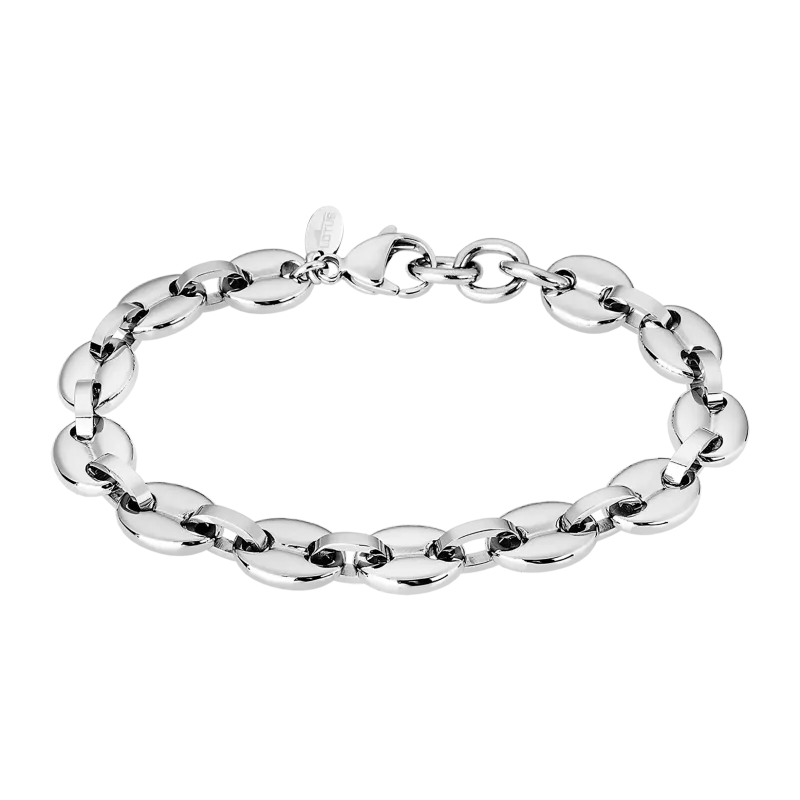 Lotus Style, armbånd i stål (bredde 9 mm, lengde 20,5 cm) 